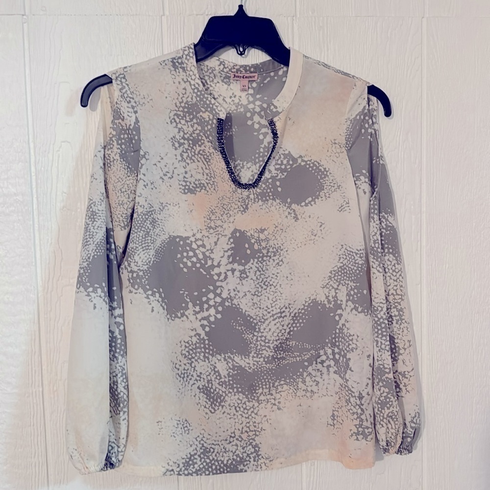 juicy couture blouse size XS vintage